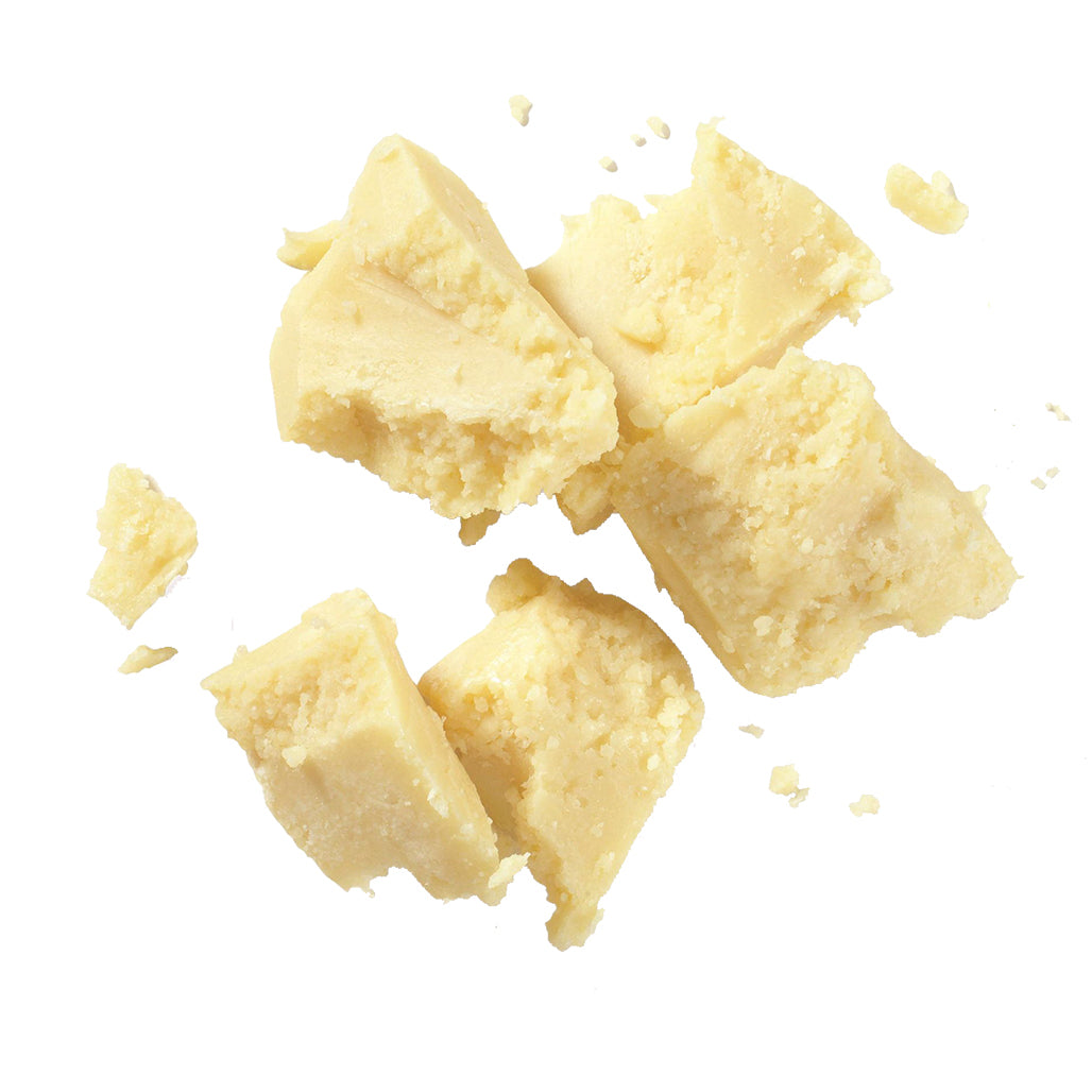 crumbled Tuttofare Cocoa Butter pieces