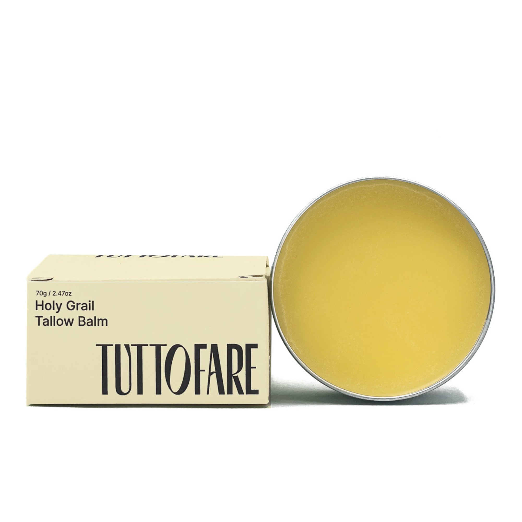 The Dry Skin Bundle, two Holy Grail Tallow Balms and Not Your Regular Body Oil